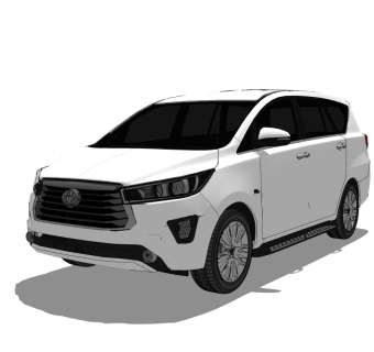 超精细汽车模型 丰田 Toyorta Innova  2020